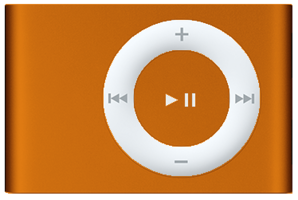Apple iPod Shuffle 2nd Generation 1GB Orange