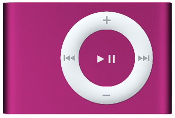 Apple iPod Shuffle 2nd Generation 2GB Pink
