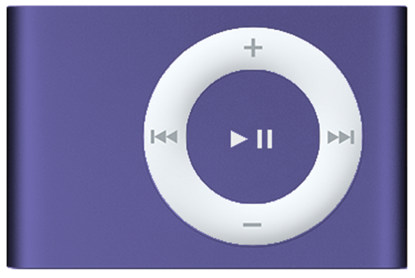 Apple iPod Shuffle 2nd Generation 1GB Purple