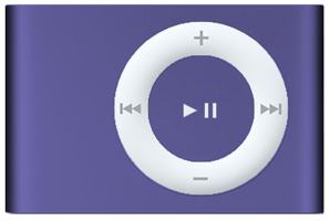 Apple iPod Shuffle 2nd Generation 1GB Purple
