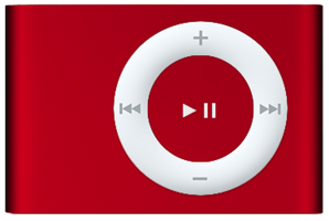 Apple iPod Shuffle 2nd Generation 1GB Red