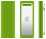 Apple iPod Shuffle 3rd Generation 4GB Green