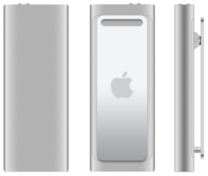 Apple iPod Shuffle 3rd Generation 4GB Chrome