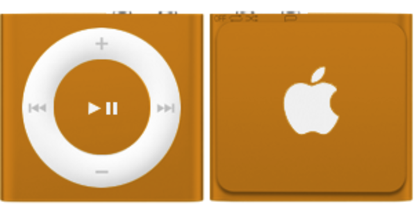 Apple iPod Shuffle 4th Generation 2GB Orange