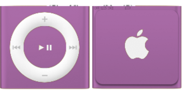 Apple iPod Shuffle 4th Generation 2GB Purple