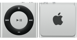 Apple iPod Shuffle 4th Generation 2GB Silver