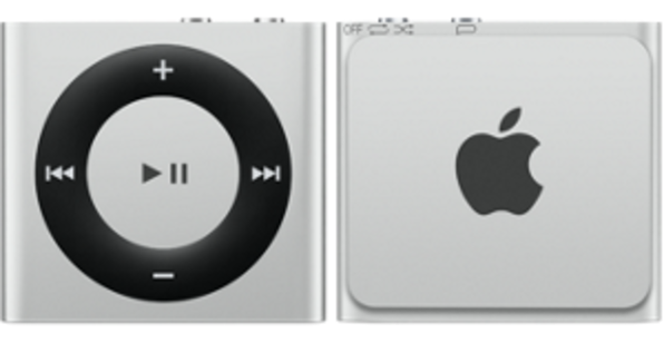 Apple iPod Shuffle 4th Generation 2GB Silver