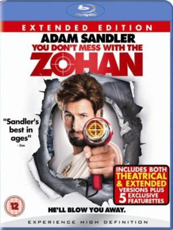 Don't Mess with the Zohan Blu-Ray Movie