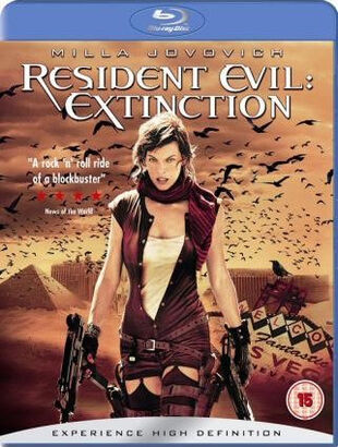 Resident Evil Extinction Blu-Ray Movie