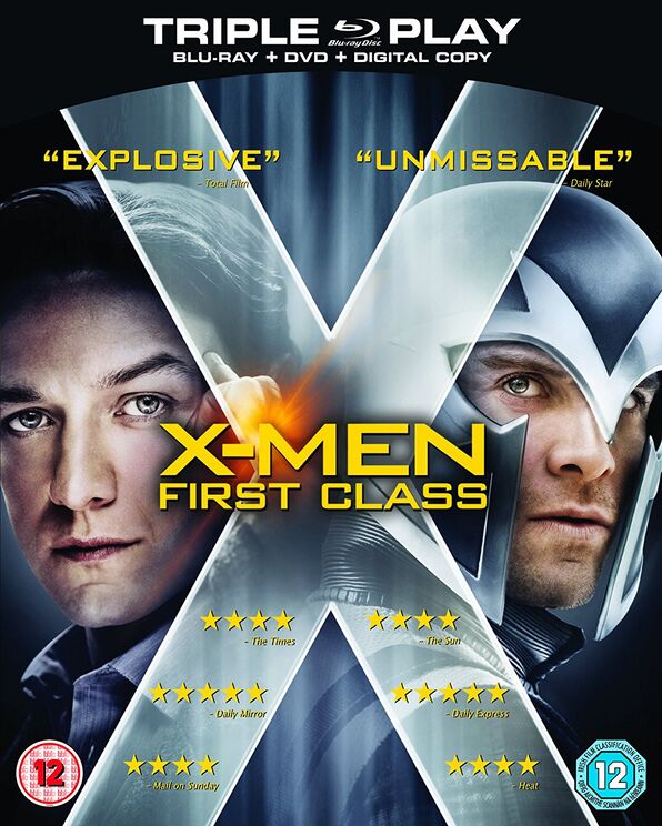 X-Men: First Class Triple Play (Blu-ray+DVD+Digital Copy)