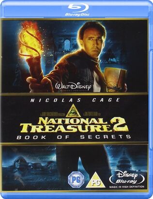 National Treasure 2 Book of Secrets Blu Ray