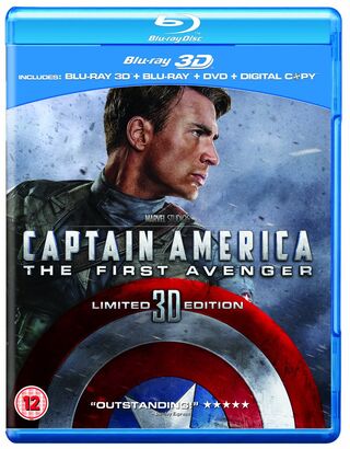 Captain America: The First Avenger (Blu-ray 3D+Blu-ray+DVD)