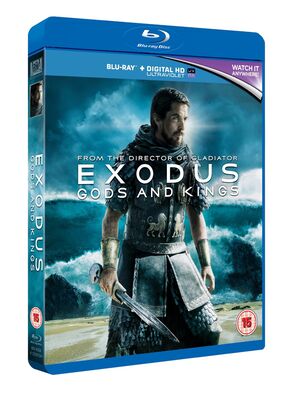 Exodus: Gods and Kings [Blu-ray + UV Copy] [2014]