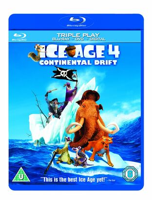 Ice Age 4: Continental Drift - Triple Play (Blu-ray+DVD+UV)