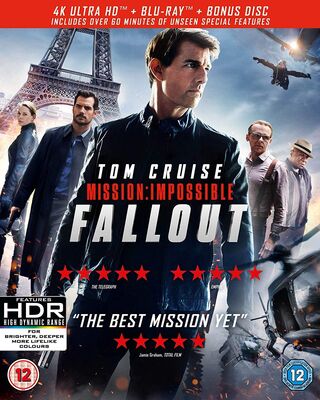 Mission: Impossible - Fallout (4KUHD + Blu-ray + Bonus Disc)