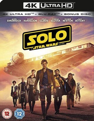 Solo: A Star Wars Story [4K] [Blu-ray] [2018] [Region Free]