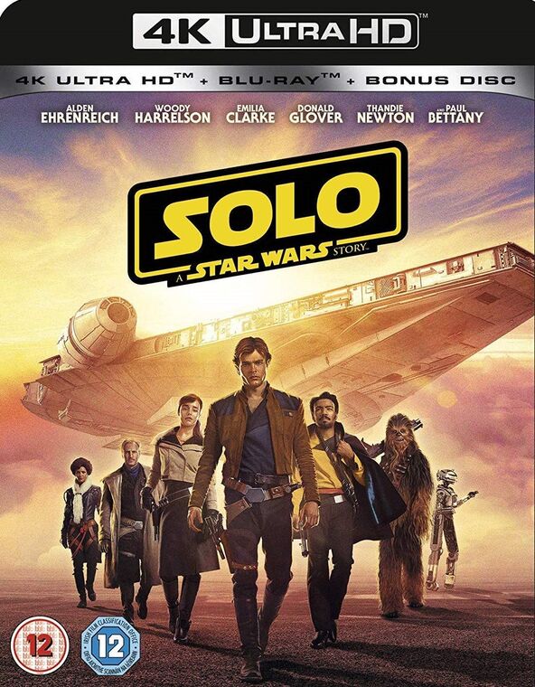 Solo: A Star Wars Story [4K] [Blu-ray] [2018] [Region Free]