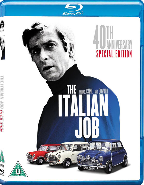 The Italian Job - 40th Anniversary Edition [Blu-ray] [1969]