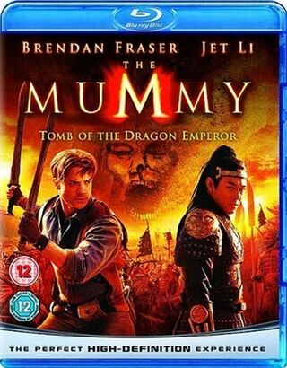 The Mummy Tomb of the Dragon Emperor Blu Ray