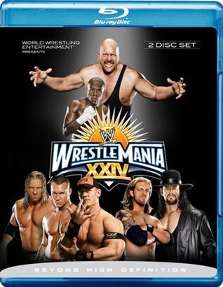 Wrestlemania XXIV Blu-Ray Movie