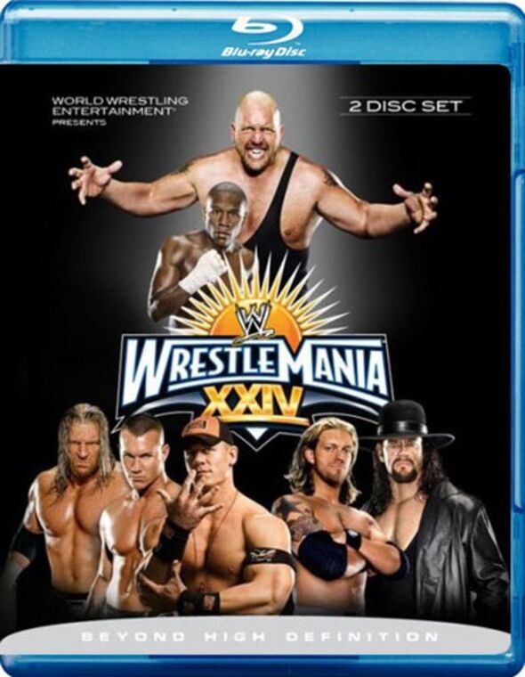 Wrestlemania XXIV Blu-Ray Movie