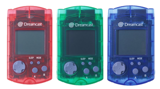 Dreamcast Official Memory Card VMU - 1mb (Various Colours)