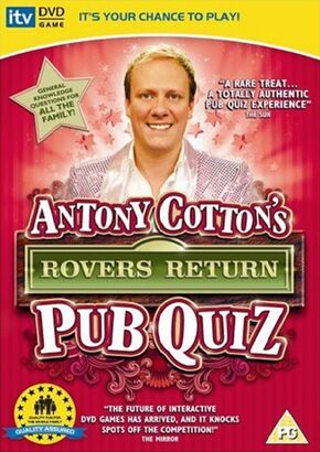 Anthony Cottons Rovers Return Pub Quiz