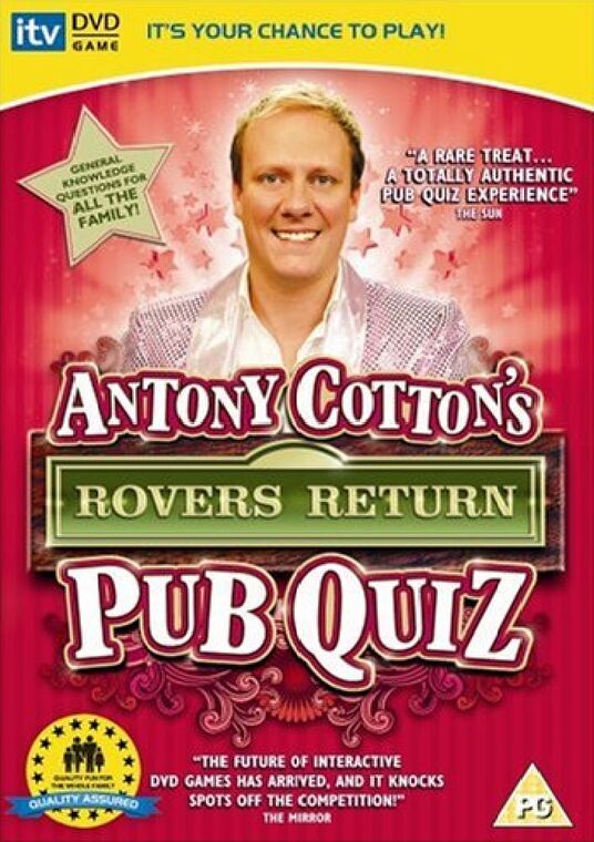 Anthony Cottons Rovers Return Pub Quiz