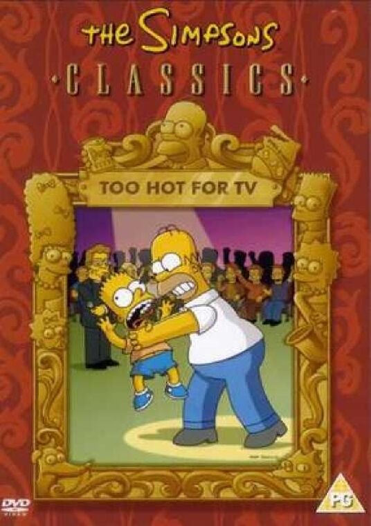 The Simpsons Classics, Too Hot For TV DVD