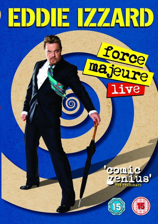 Eddie Izzard: Force Majeure Live [DVD] [2013]