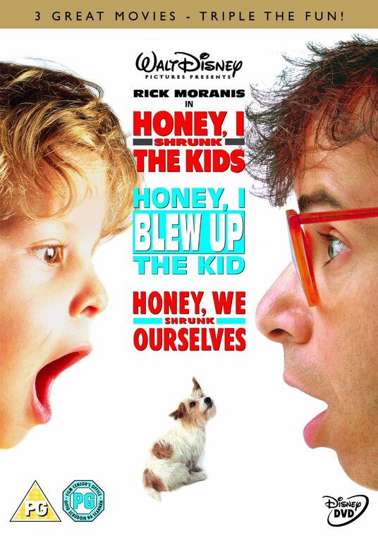 Honey, I Shrunk The Kids/Blew Up The Kid/We Shrunk Ourselves