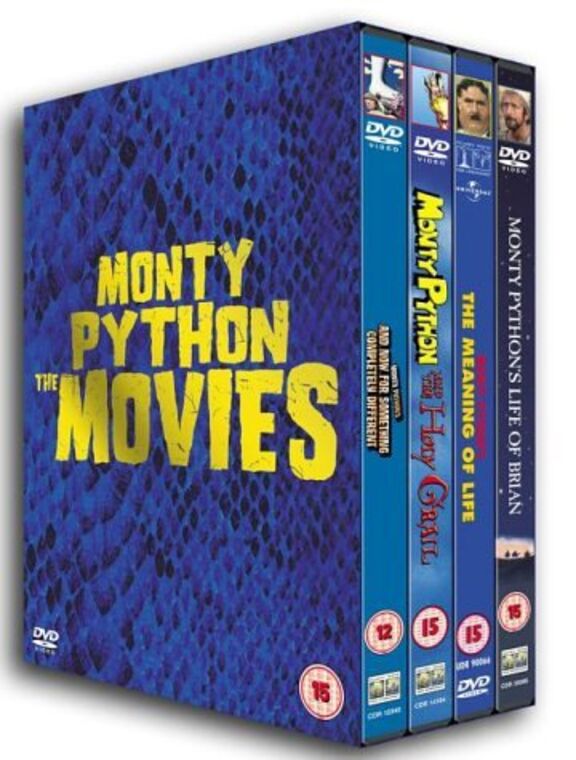 Monty Python: The Movies (4 Disc Box Set) [DVD]