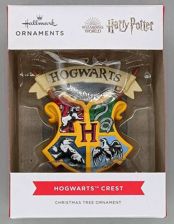 Hallmark Ornaments Harry Potter Hogwarts Crest Christmas Tre