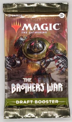 Magic the Gathering The Brothers War 15-Card Draft Booster