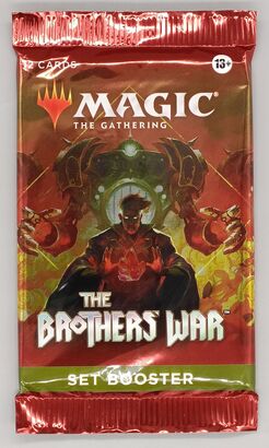 Magic the Gathering The Brothers War 12-Card Set Booster