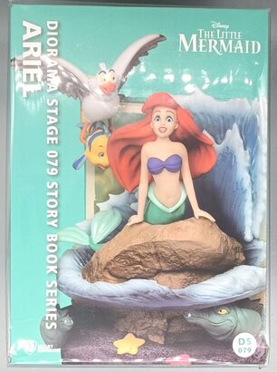 Disney Diorama Stage-079-Story Book Series-Ariel The Little