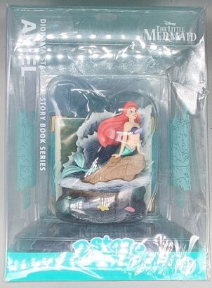 Disney Diorama Stage-079-Story Book Series-Ariel BOX DAMAGE