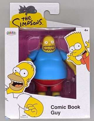 The Simpsons Mini Figure Wave 3 - Comic Book Guy - 7cm - Jak