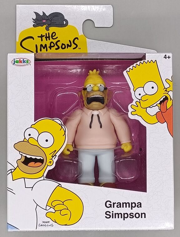 The Simpsons Mini Figure Wave 3 - Grampa Simpson - 7cm - Jak