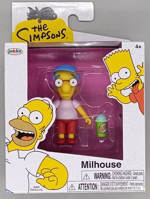 The Simpsons Mini Figure Wave 3 - Milhouse w/Squishy - 7cm