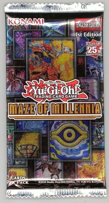 Yu-Gi-Oh! Trading Card Game Maze of Millenia 7-Card Booster