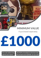 Guaranteed Value Funko POP Mystery Box - £1000 Value