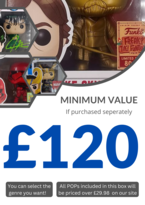 Guaranteed Value Funko POP Mystery Box - £120 Value