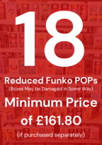 Funko POP Mystery Box (Damaged Box) - 18 POPs