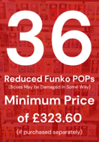 Funko POP Mystery Box (Damaged Box) - 36 POPs