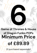 Funko POP Mystery Box (Game of Thrones) - 6 POP