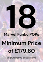 Funko POP Marvel Mystery Box (Standard) - 18 Marvel POPs