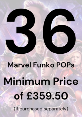 Funko POP Marvel Mystery Box (Standard) - 36 Marvel POPs