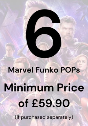 Funko POP Marvel Mystery Box (Standard) - 6 Marvel POPs