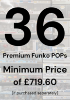 Premium Funko Pop Mystery Box 36 Premium POPs inc Oversize